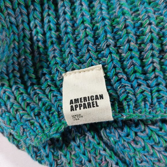 RARE- American Apparel Fisherman's Knit Scarf - Picture 2 of 4